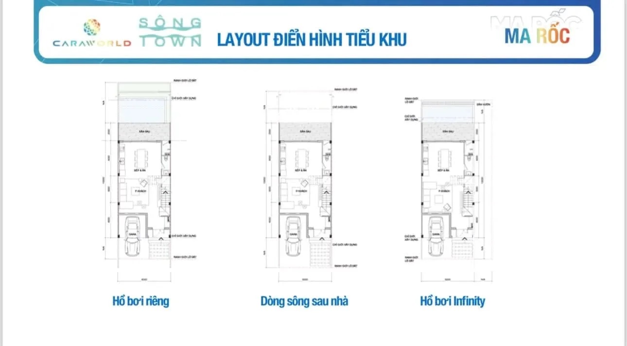 Thiết kế nhà phố Ma Rốc Caraworld Cam Ranh