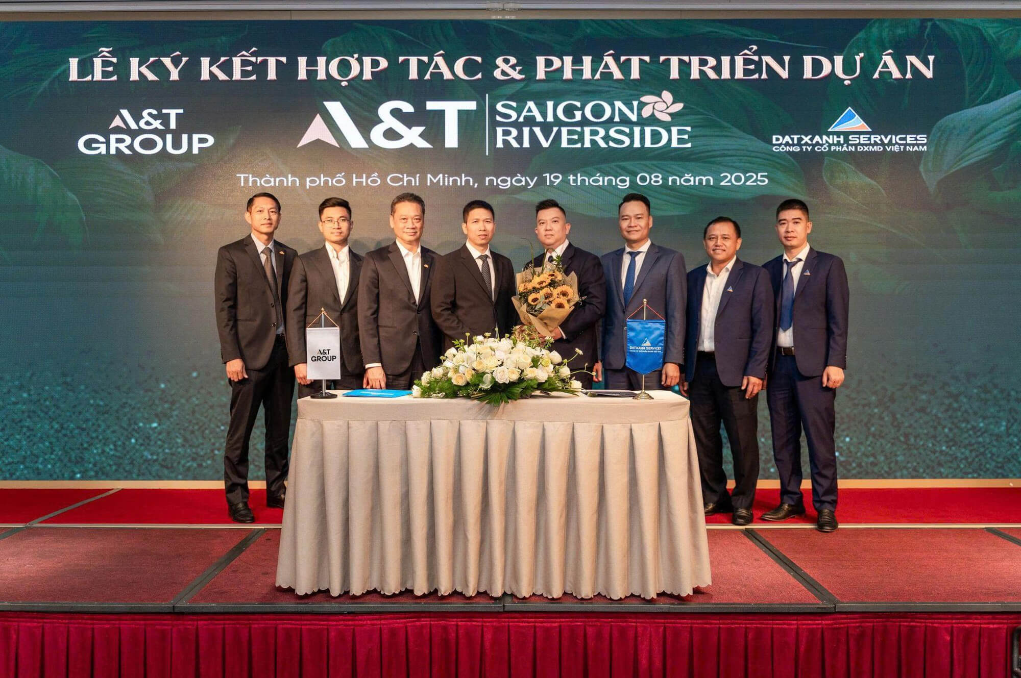 Lế ký kết hợp tác phát triển dự án A&T Saigon Riverside