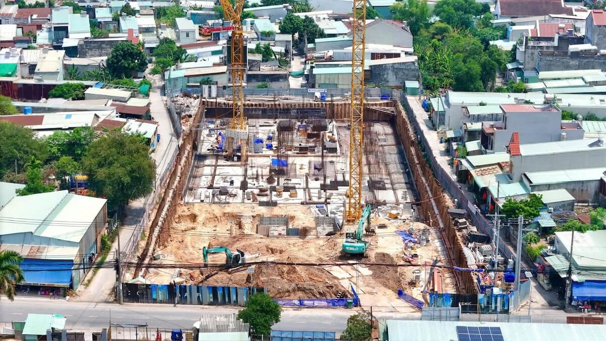 Tiến độ xây dựng dự án Fenica Dĩ An