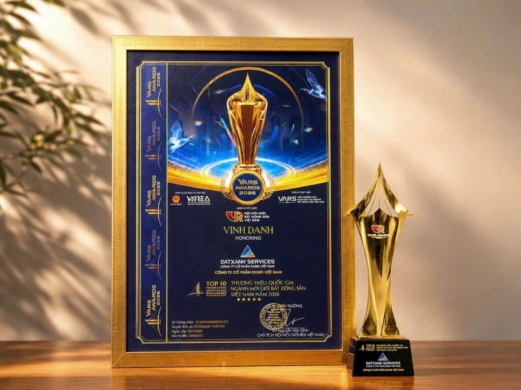 DXMD Vietnam được vinh danh trong Top 10 Thương hiệu Quốc gia ngành Môi giới Bất động sản Việt Nam 2026